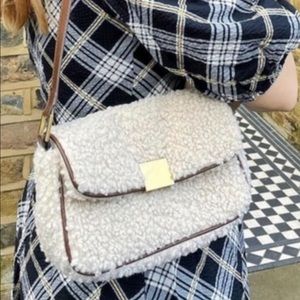 Zara Fuzzy Shoulder Bag